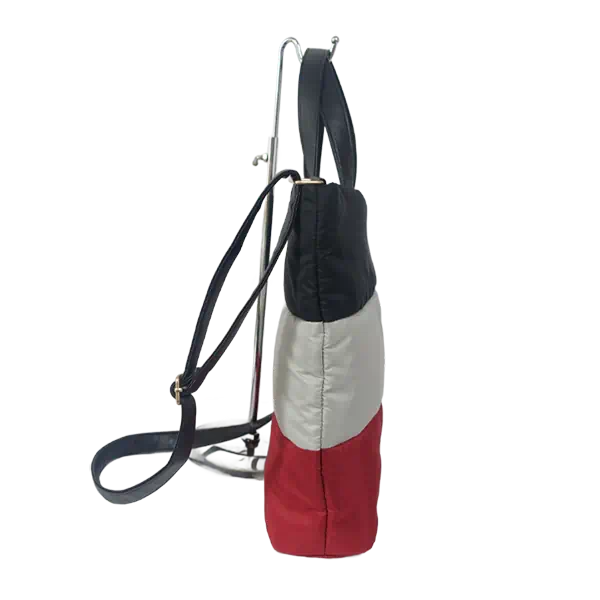 Sac de voyage de sac à main bloqué par couleur de polyester de femmes pour les hommes sport gym work out_3